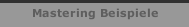 Mastering Beispiele